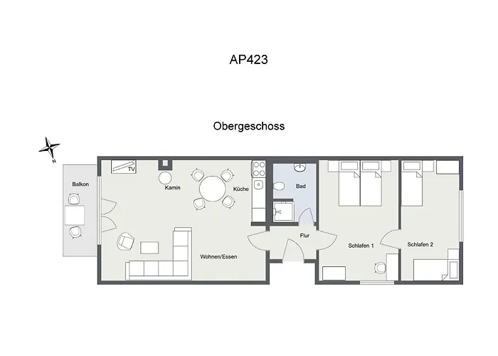 شقة Mit Seeblick - 950 M Zum Hundestrand - Wiesengefluester *